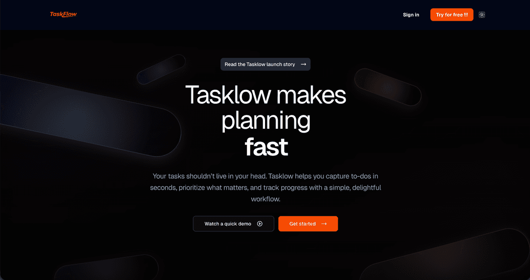 Taskflow - Monorepo Productivity Platform